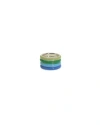 Fry Powers The Cool Set Of Enamel Stacking Rings In Cool Multi