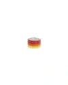 Fry Powers The Warm Set Of Enamel Stacking Rings In Warm Multi