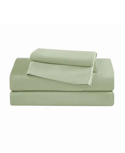 Frye 300-thread Count Rayon From Bamboo 4-pc. Sheet Set, Queen In Green