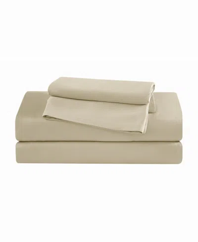 Frye 300-thread Count Rayon From Bamboo 4-pc. Sheet Set, Queen In Brown