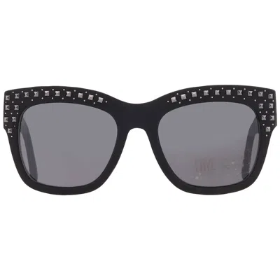 Frye 40847fry009 Smoke Cat Eye Ladies Sunglasses 10254834.fry Blksmk In Black