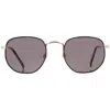 Frye 46753fco710 Smoke Round Ladies Sunglasses 10261601.com Gldsmk In Brown