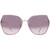 Frye 50791fco653 Pink Butterfly Ladies Sunglasses 10260419.com Gldpnk In Brown