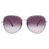 Frye 50856fco040 Smoke Oval Ladies Sunglasses 10260422.com Silsmk In Purple