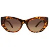 Frye 50948fry201 Brown Cat Eye Unisex Sunglasses 10261878.com Havbrn In Brown