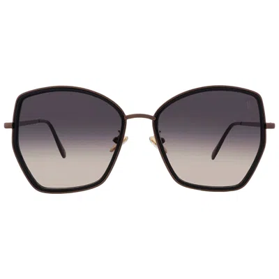 Frye 50954fry009 Smoke Butterfly Unisex Sunglasses 10262150.fry Blksmk In Black