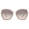 Frye 50954fry653 Smoke Butterfly Unisex Sunglasses 10261876.com Tausmk In Brown