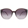 Frye 53311fco001 Smoke Oval Ladies Sunglasses 10260430.com Chrsmk In Brown