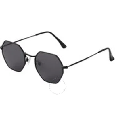 Frye 58969fco001 Smoke Hexagonal Ladies Sunglasses 10260444.com Blksmk