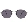Frye 58969fco001 Smoke Hexagonal Ladies Sunglasses 10260444.com Blksmk In Blue