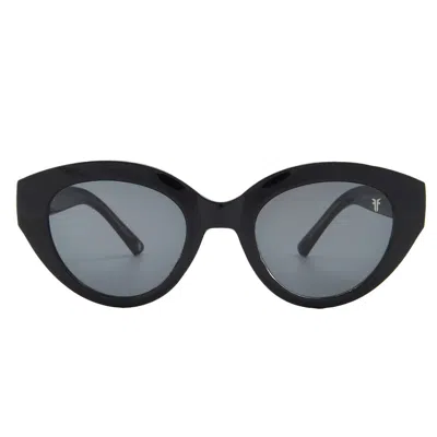 Frye 60273fry Blk Smoke Cat Eye Ladies Sunglasses 10266423.com Blksmk In Grey