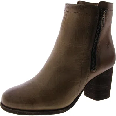 Frye Addie Womens Leather Ankle Booties