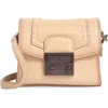 Frye Alex 4-way Mini Leather Bag In Brown