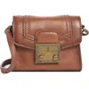 Frye Alex 4-way Mini Leather Bag In Brown