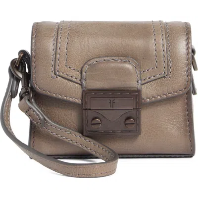 Frye Alex 4-way Mini Leather Bag In Gray