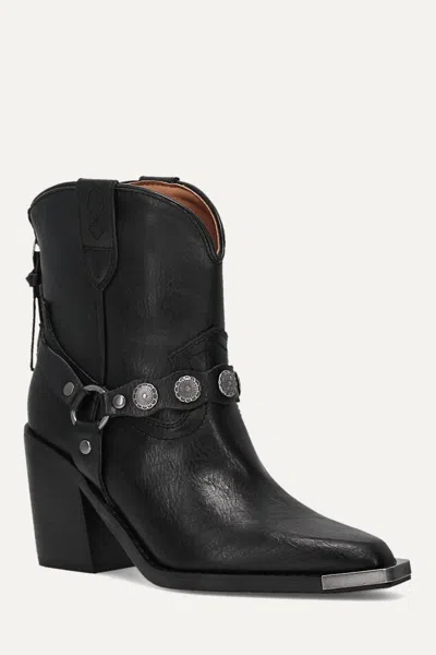 Frye And Co Ashlyn Mini Concho In Black