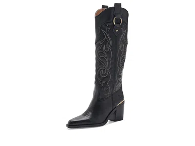 Frye And Co Ashlyn Tall Deco Stitch Women's Boots Black: 11 M, Synthetic