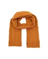 Frye And Co And Co. Cable Scarf In Almond