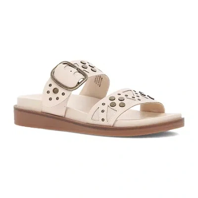 Frye And Co Castella Womens Adjustable Strap Footbed Sandals In Neutral
