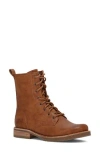 Frye And Co Chesnee Combat Boot In Brown