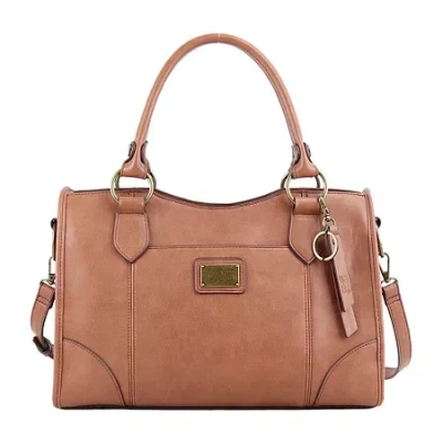 Frye And Co Core Satchel In Brown