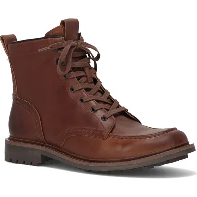 Frye And Co Dunn Leather Lace Up Boot In Whiskey