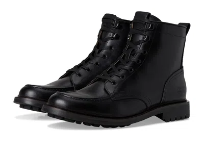 Frye And Co Dunn Moc Toe Men's Boots Black: 8.5 D - Medium, Synthetic