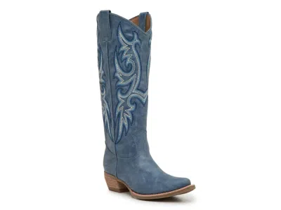 Frye And Co Frye & Co. Irlene Boot In Blue