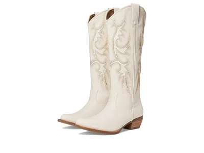 Frye And Co Irlene Tall Deco Stitch Cowboy In Multi