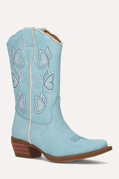 Frye And Co Kids' Iyla Butterfly Girls In Blue