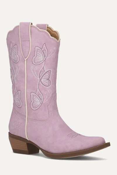 Frye And Co Kids' Iyla Butterfly Girls In Purple