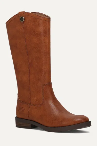 Frye And Co Kids' Kellie Button Riding Boot Girls In Brown