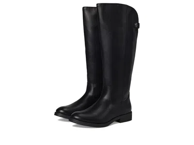 Frye And Co Kellie Button Tall Wide Calf In Black