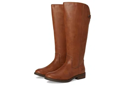 Frye And Co Kellie Button Tall Wide Calf In Brown