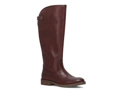 Frye And Co Frye & Co. Kellie Riding Boot In Burgundy