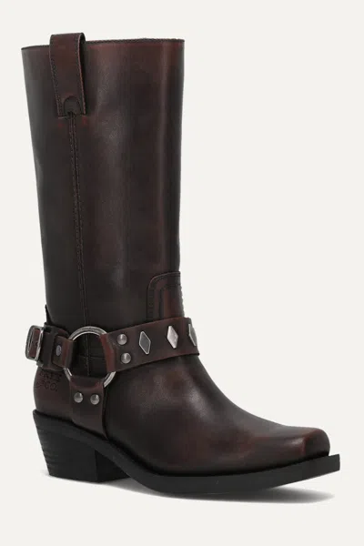 Frye And Co Lorrie Deco Harness In Black