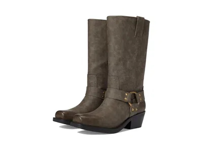 Frye And Co Lorrie Harness 12 Cowboy In Gray
