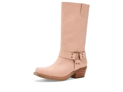 Frye And Co Lorrie Harness 12 Cowboy In Pink