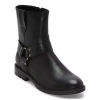 Frye And Co Mens Orson Flat Heel Motorcycle Boots In Black