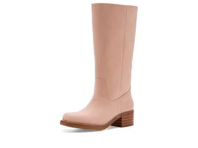 Frye And Co Womens Miranda 14 Block Heel Riding Boots In Pink