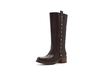 Frye And Co Miranda Studded Women's Boots Dark Brown: 7 M, Synthetic In Multi