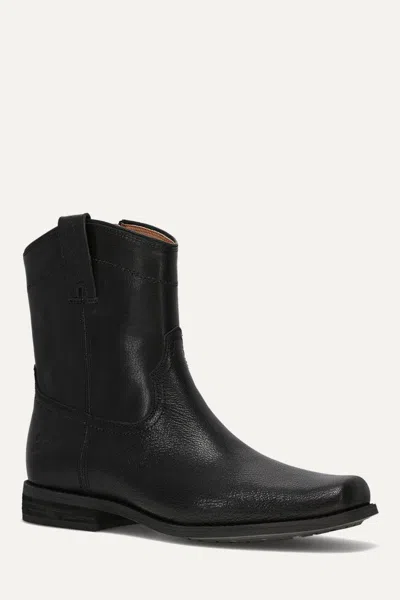 Frye And Co Roger Roper Zip In Black