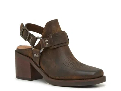 Frye And Co Tessy Harness Mule In Multi