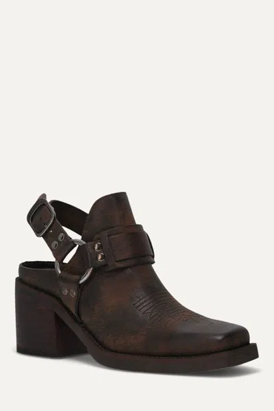 Frye And Co Tessy Harness Mule In Multi