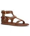 Frye And Co Bucky T-strap In Brown