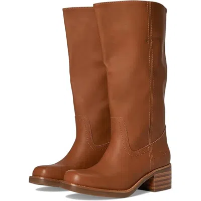 Frye And Co Miranda 14 Wide Calf In Brown