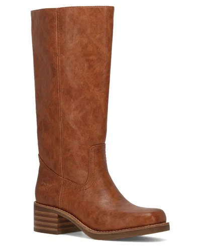 Frye And Co Women's Miranda Leather Stacked Heel Boots In Multi