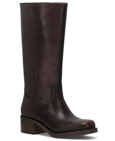 Frye And Co Women's Miranda Stacked Heel Boots In Brown