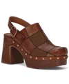 Frye And Co Wylie Patchwork Clog In Brown
