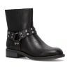 Frye And Co Womens Conley Stacked Heel Booties In Black